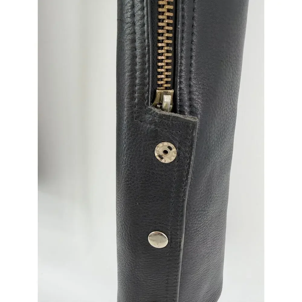 Genuine leather motorcycle chaps, Hudson Leather brand